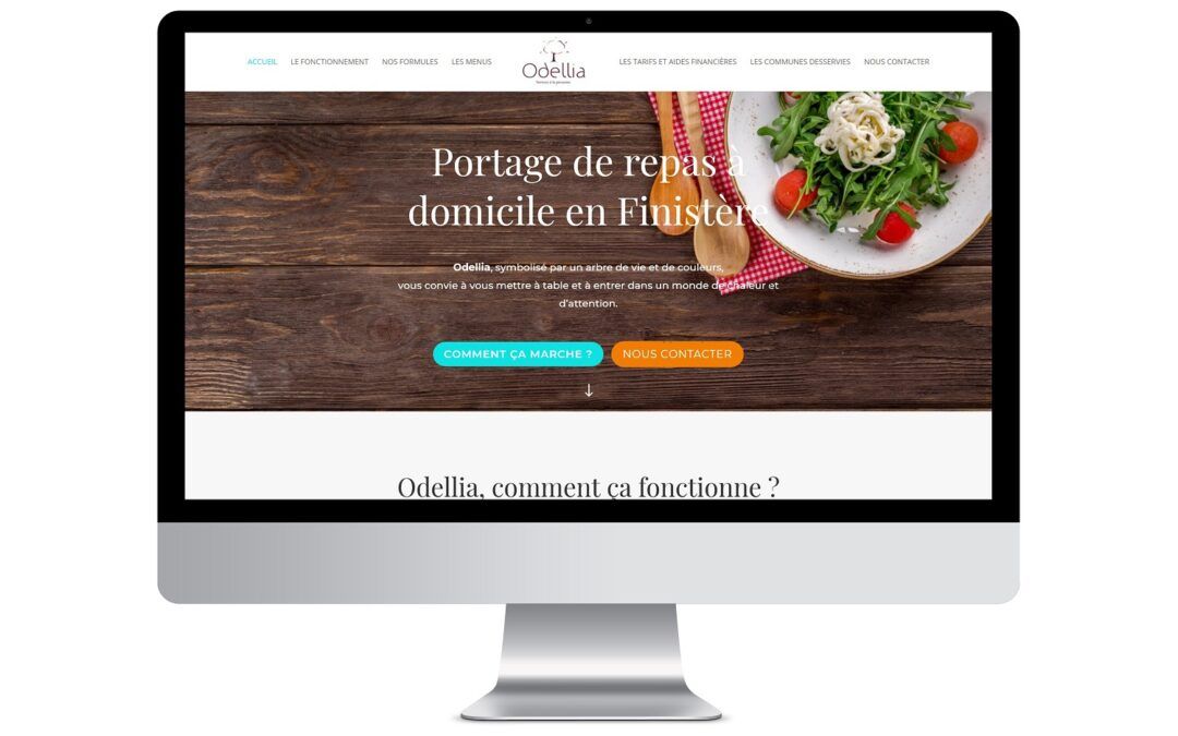 Site web de Odellia à Quimper