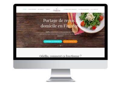 Site web de Odellia à Quimper