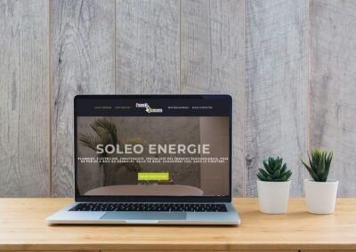 Site internet de Soleo Energie au Faou
