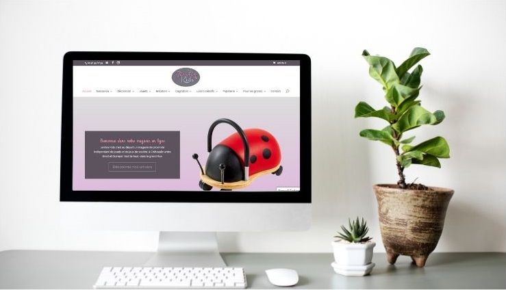 site e-commerce woocommerce jemicekids