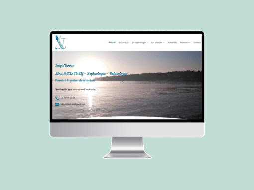 Refonte du site web de Inspir’& Vous, cabinet de sophrologie à Plougastel-Daoulas