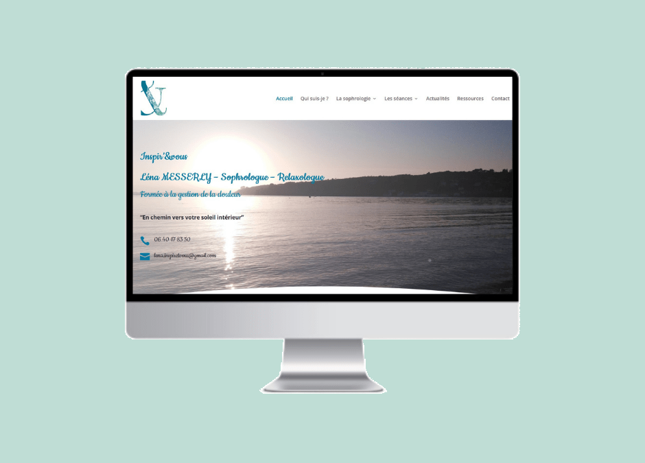 Refonte du site web de Inspir&rsquo;& Vous, cabinet de sophrologie à Plougastel-Daoulas