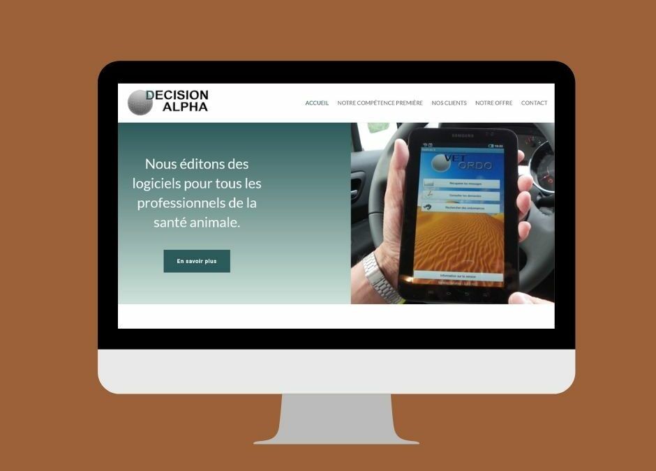 Refonte du site DECISION ALPHA à Ploufragan (22)