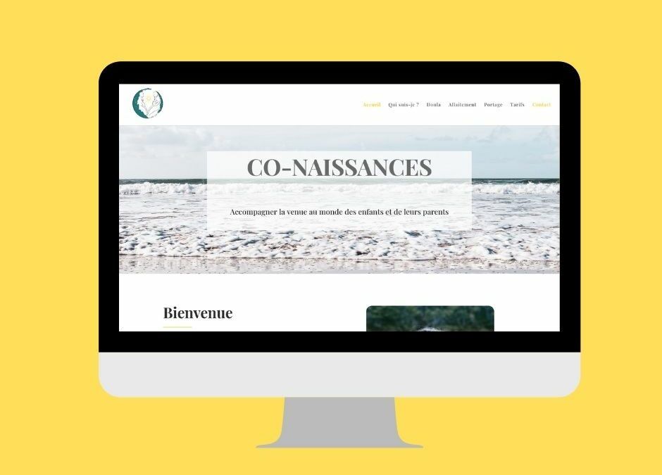 Création du site internet de co-naissances à Brest