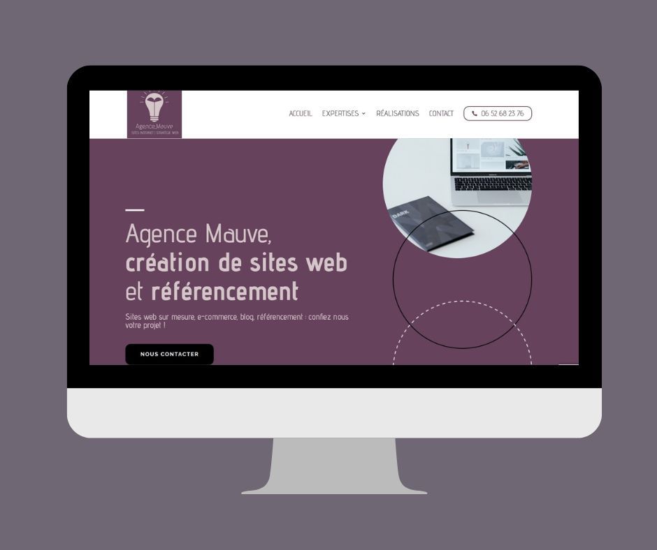Agence Mauve, création et référencement de sites web dans le Finistère