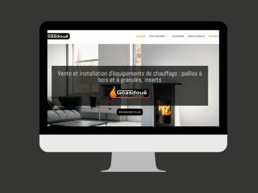 Création du site internet de l’entreprise Goasdoué à Briec