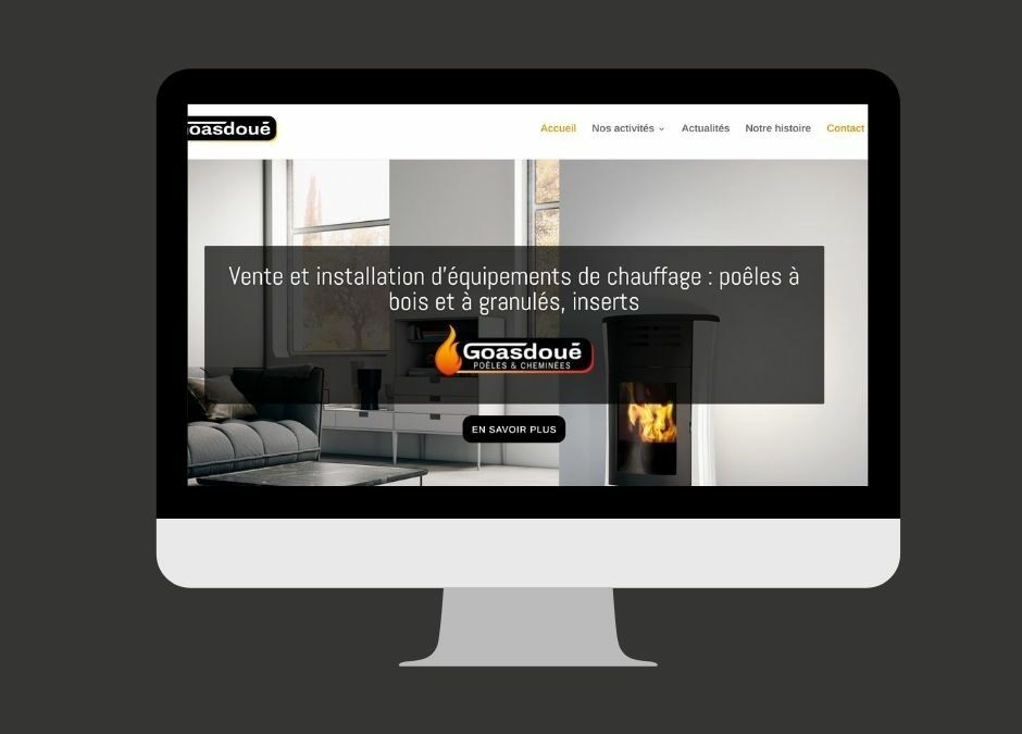 Création du site internet de l&rsquo;entreprise Goasdoué à Briec
