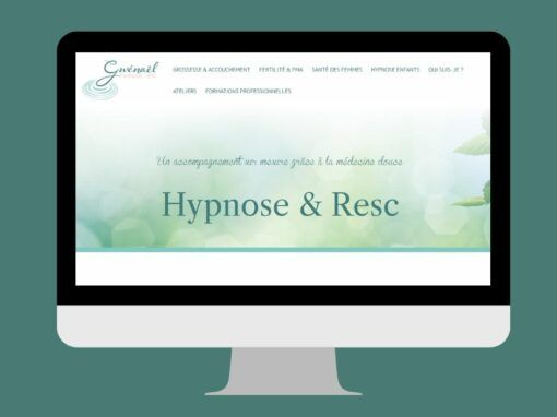 Réalisation du site internet de Resc et Hypnose à Plougastel-Daoulas