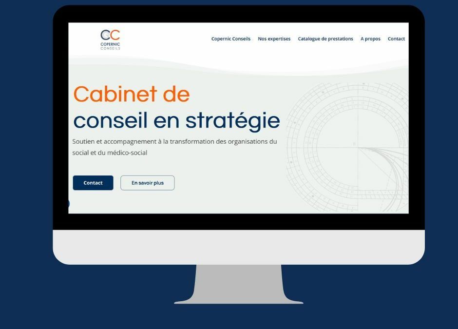 Création du nouveau site internet de Copernic Conseils à Brest et Rennes