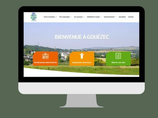 Réalisation du site internet de la Mairie de Gouézec
