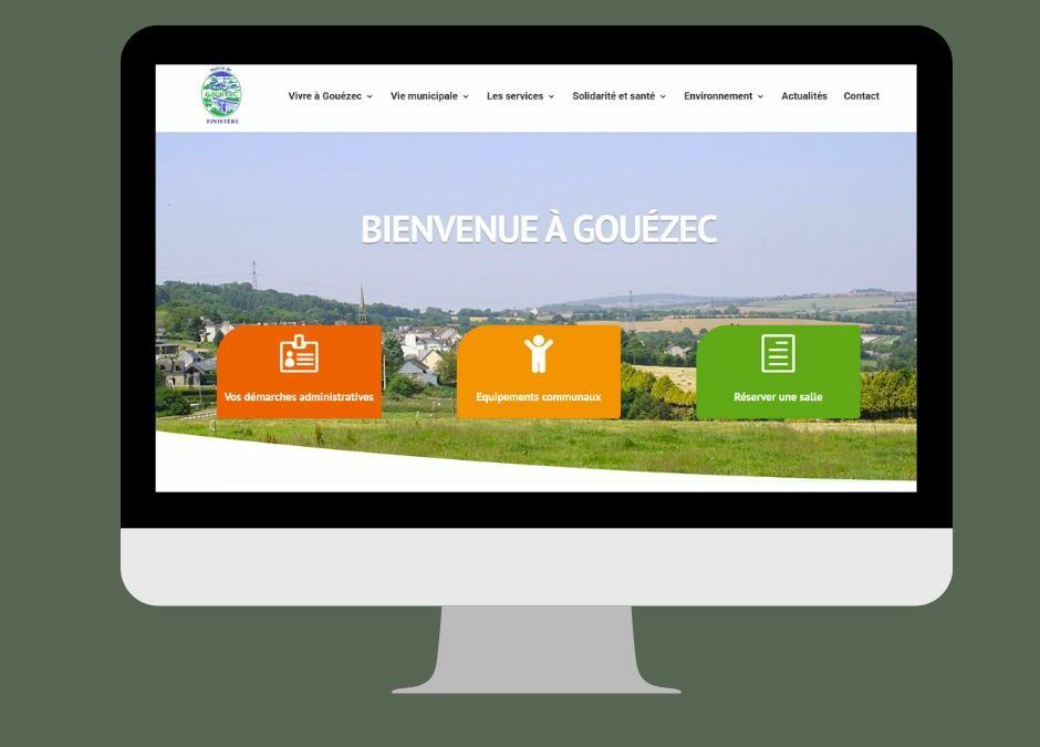 Réalisation du site internet de la Mairie de Gouézec