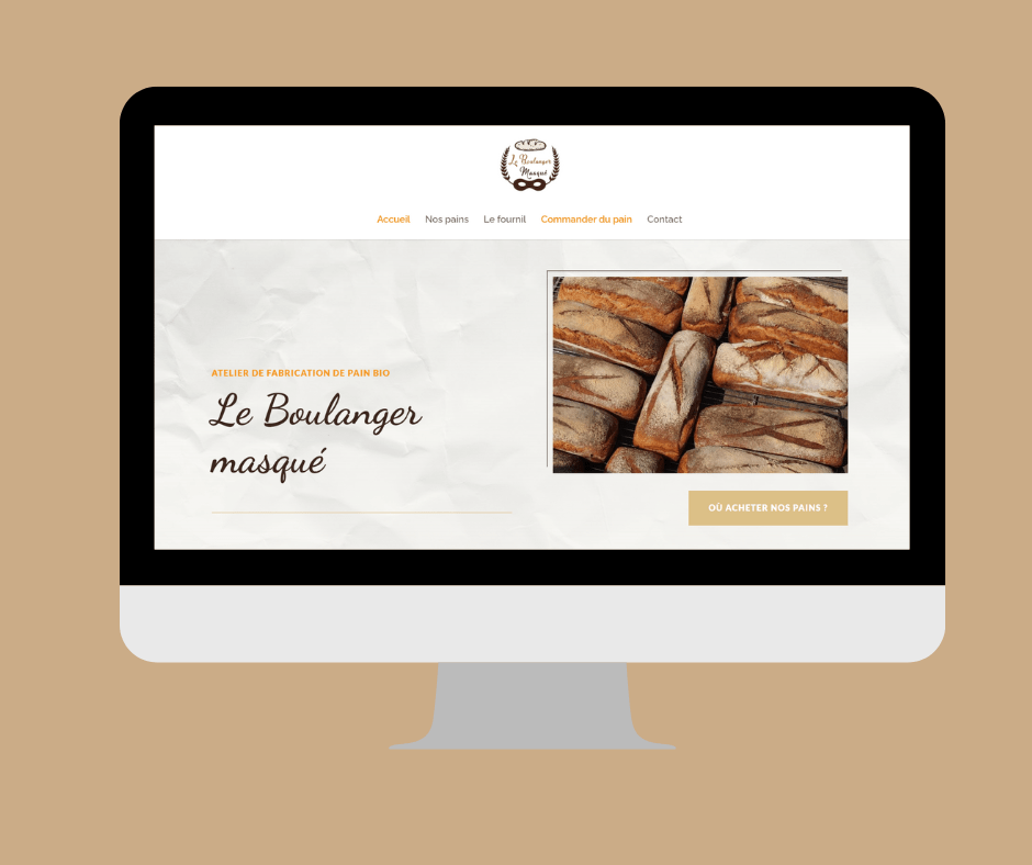 Mockup Le Boulanger masqué Mockup Le Boulanger masqué