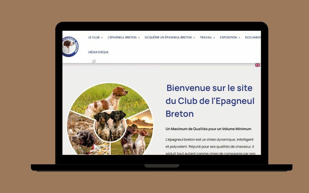 Refonte du site internet du Club de l&rsquo;Epagneul Breton