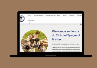 Refonte du site internet du Club de l&rsquo;Epagneul Breton