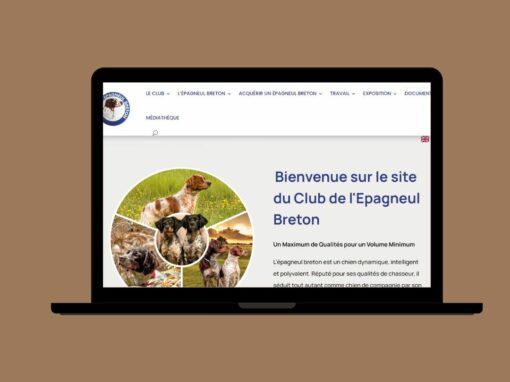 Refonte du site internet du Club de l&rsquo;Epagneul Breton