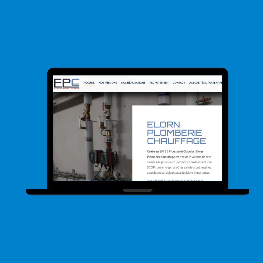Mockup Elorn Plomberie Chauffage