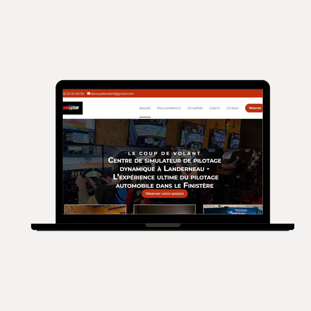 Mockup Le Coup de Volant